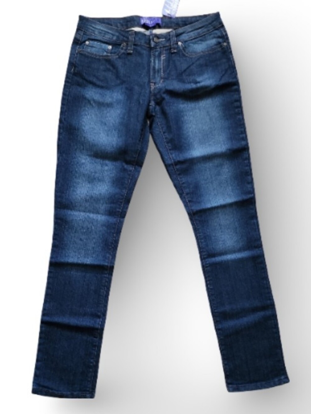 Miley Cyrus Max Azria Skinny Jeans Indigo Blue Stretch Denim Jrs 13 Low Rise NWT